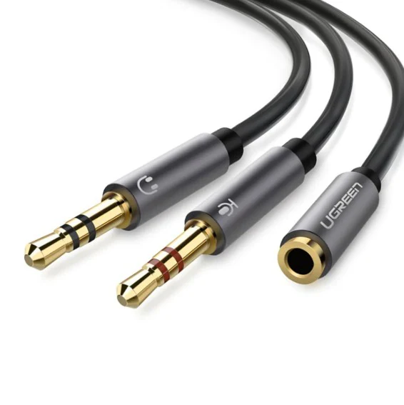 Cable 3.5mm A Macho a 2 RCA Hembra