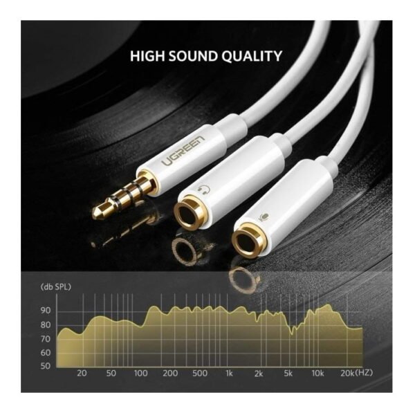 CABLE 3.5MM MACHO A 2 3.5MM HEMBRA