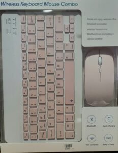 Teclado y Mouse Inalambrico Bluetooch (dos colores)
