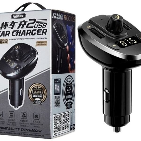 Cargador USB Automotriz Remax RCC109