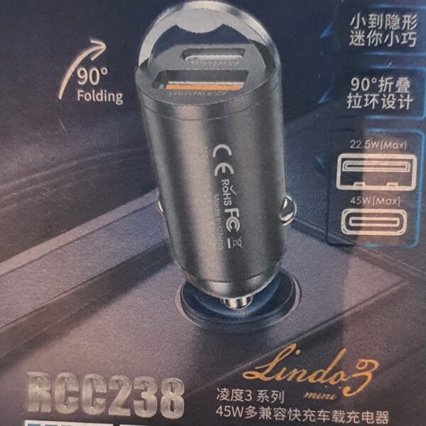Cargador Rápido Lindo 3 para Auto