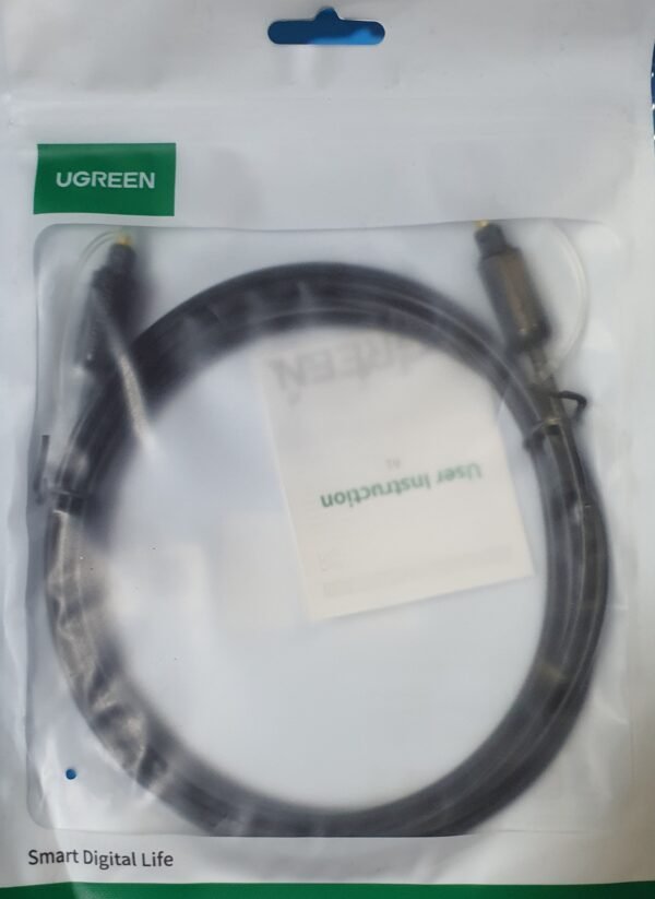 Cable Óptico Audio UGREEN Toslink 2 m