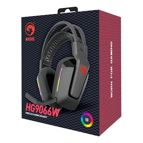 Audífonos Wireless Bluetooth RGB Gaming Headset.