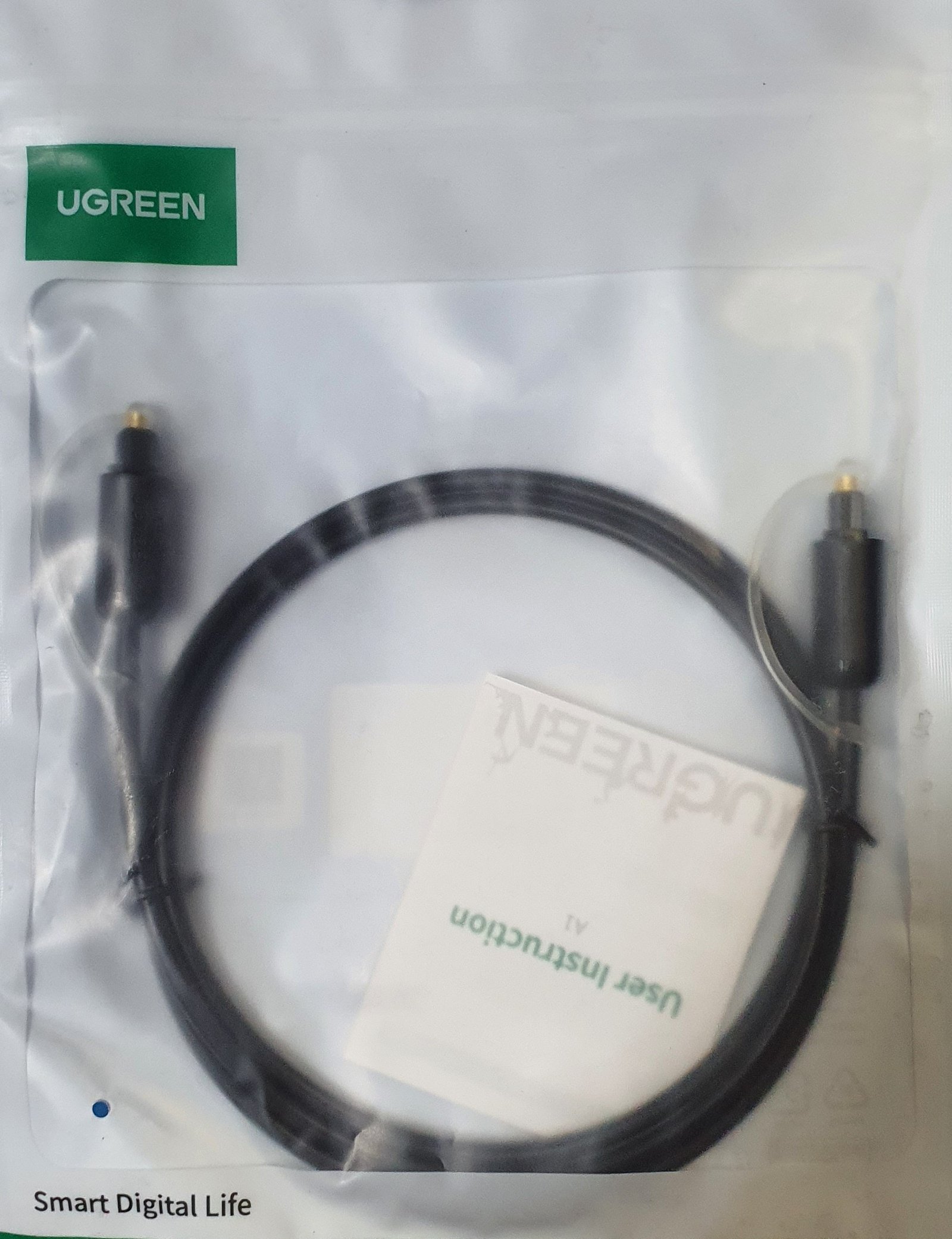 Cable óptico de audio UGREEN 1 Metro