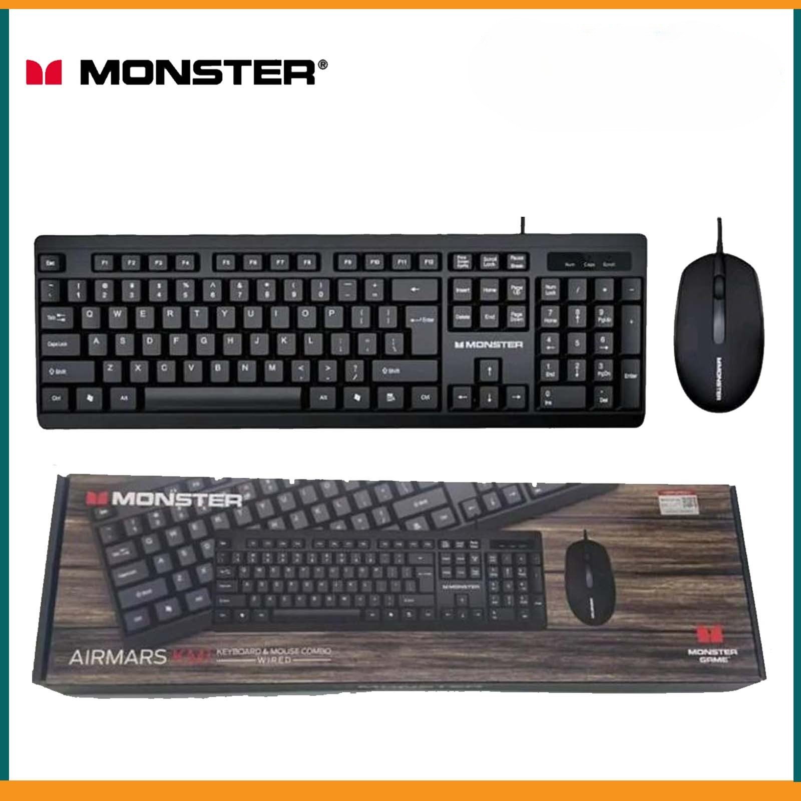 Teclado y Mouse MONSTER Airmars