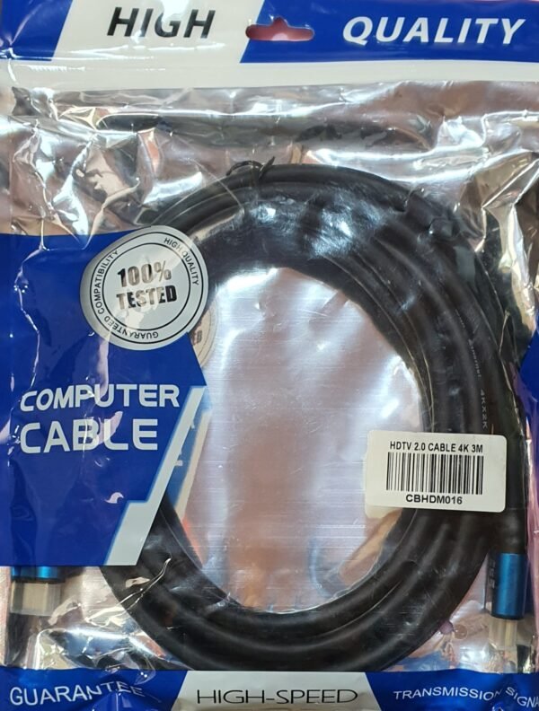 Cable HDMI 2.0 4K 3M