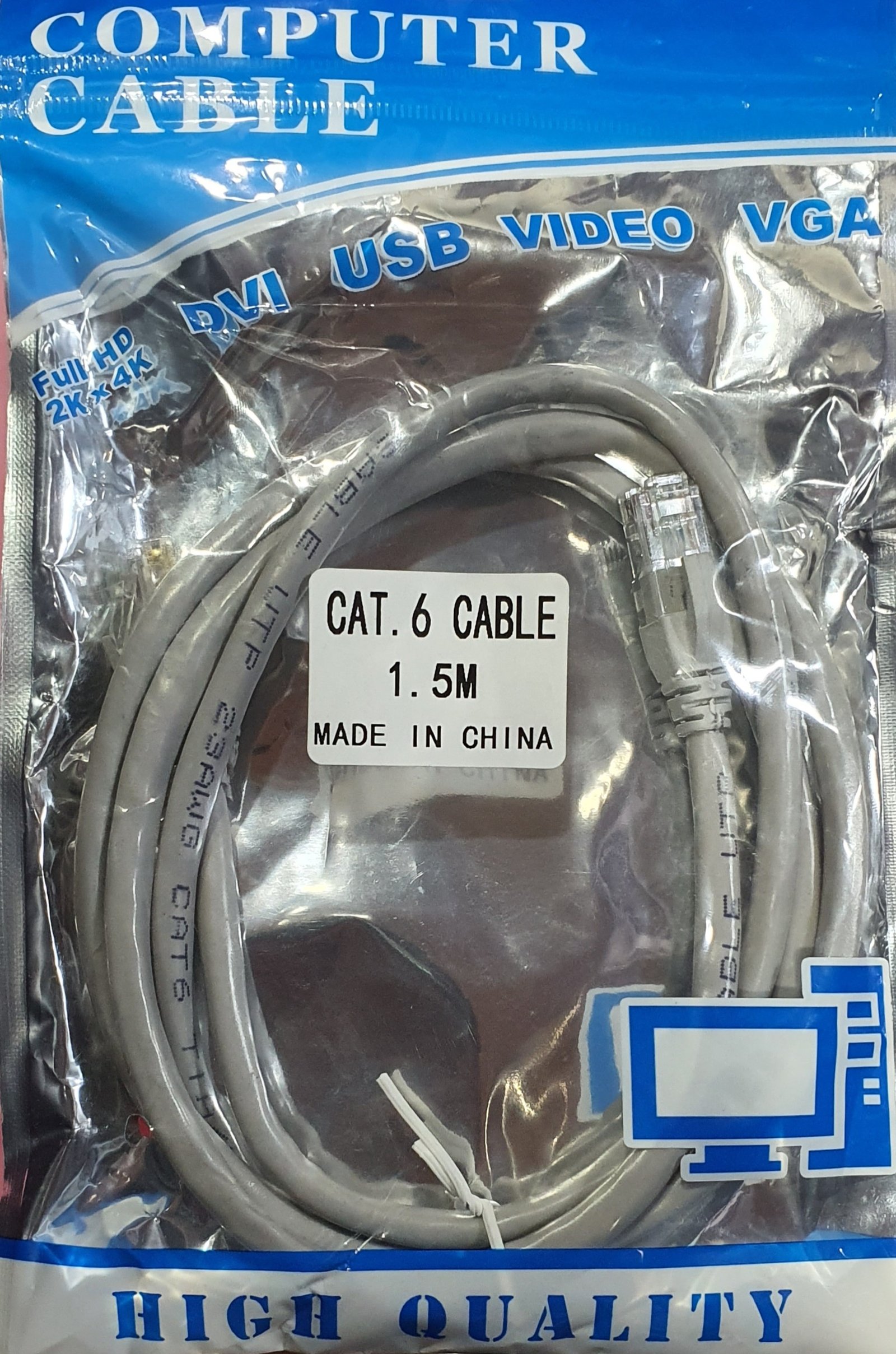 Cable de red CAT 6