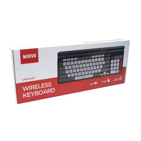 Teclado Bluetooth + 2.4 GHz Marvo WK0004