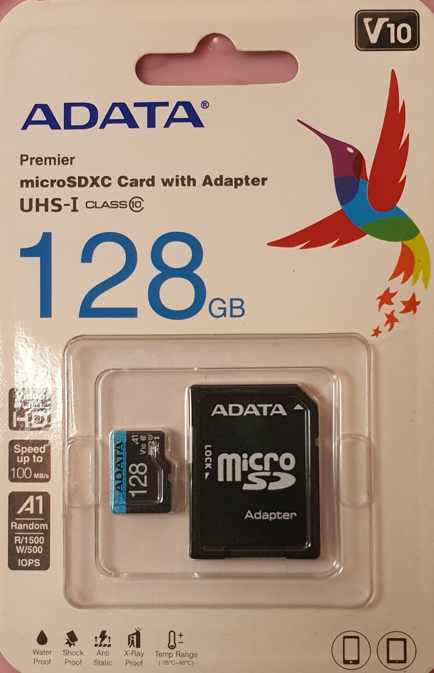 Micro SD ADATA128GB V10