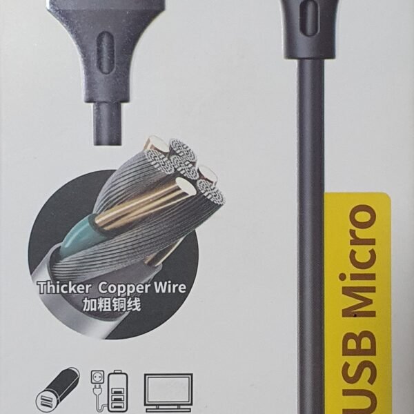 Cable USB a Micro USB V8 3 Metros