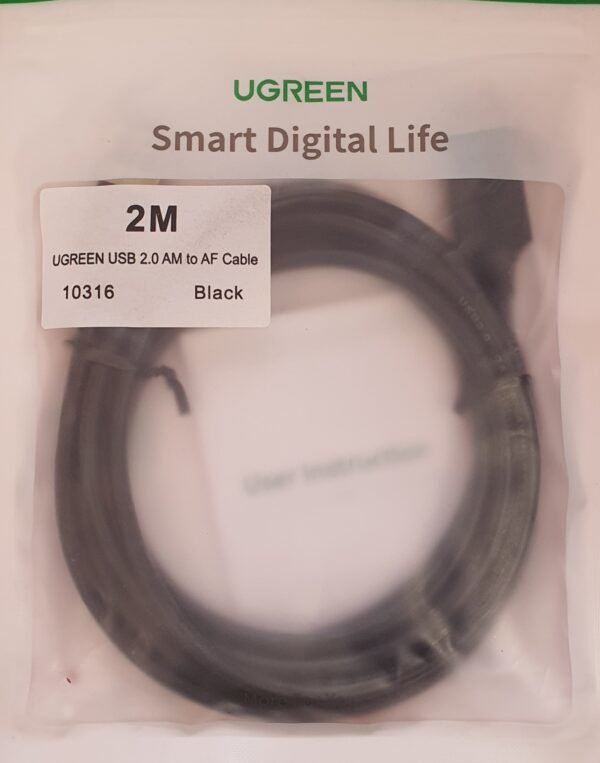 Cable USB Extensión UGREEN 2M