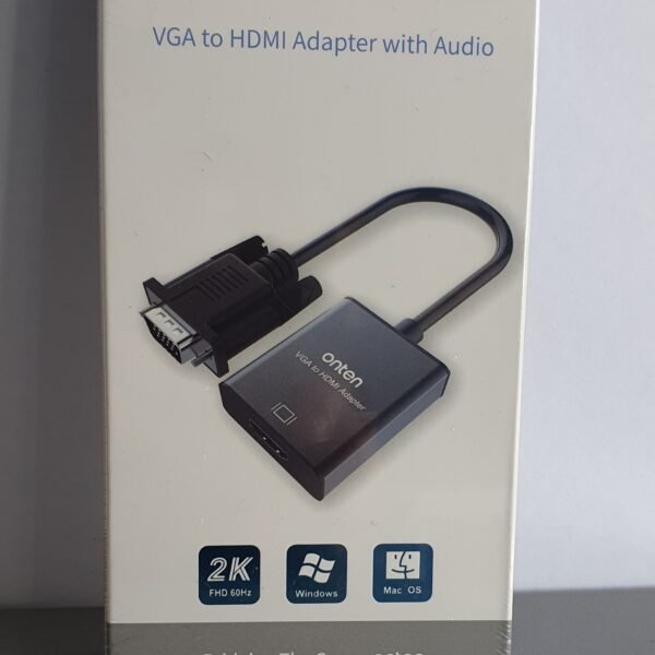 Adaptador VGA a HDMI con Audio Onten