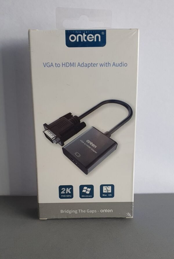 Adaptador VGA a HDMI con Audio