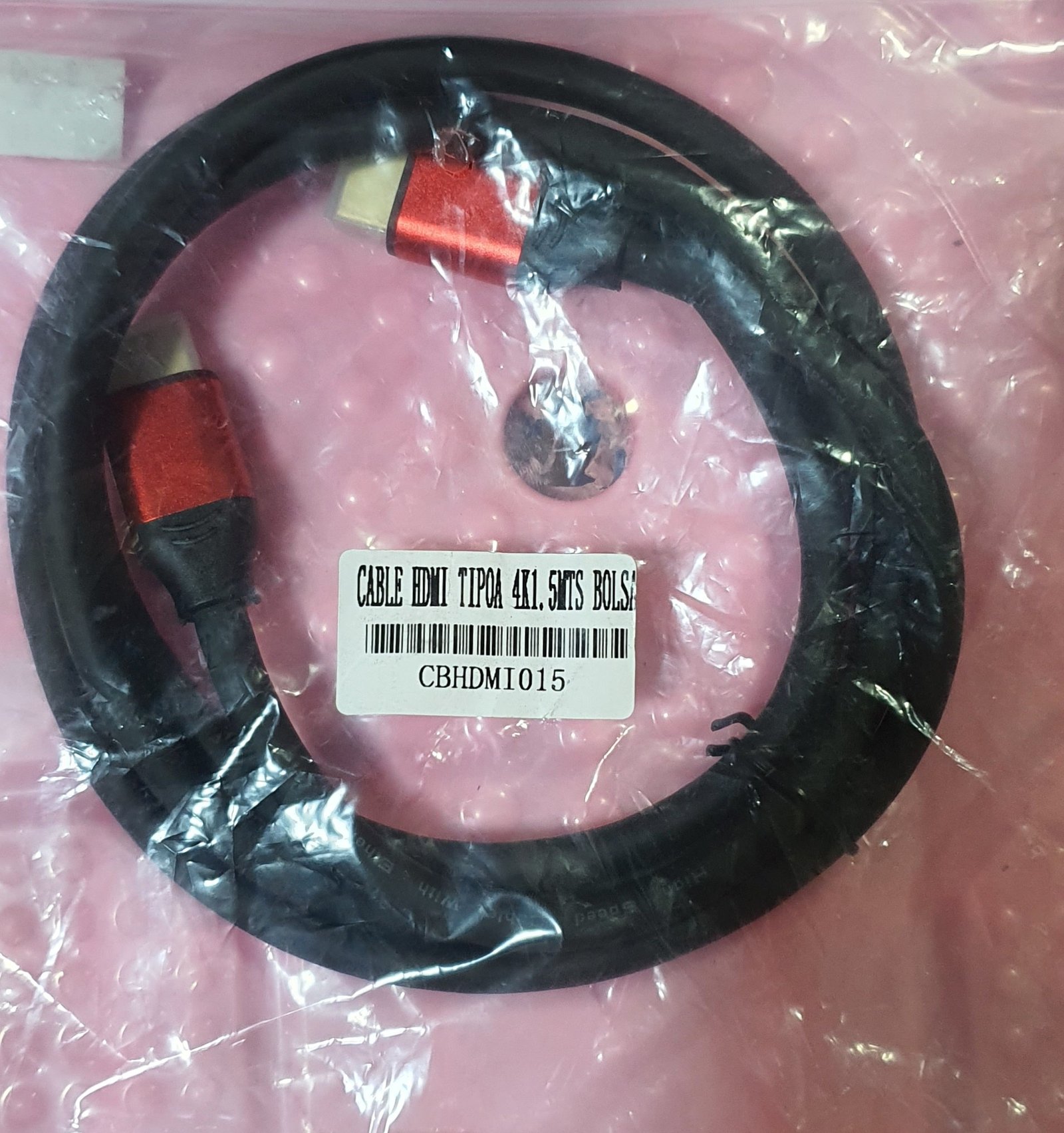 Cable HDMI 4K 1.5 Metros