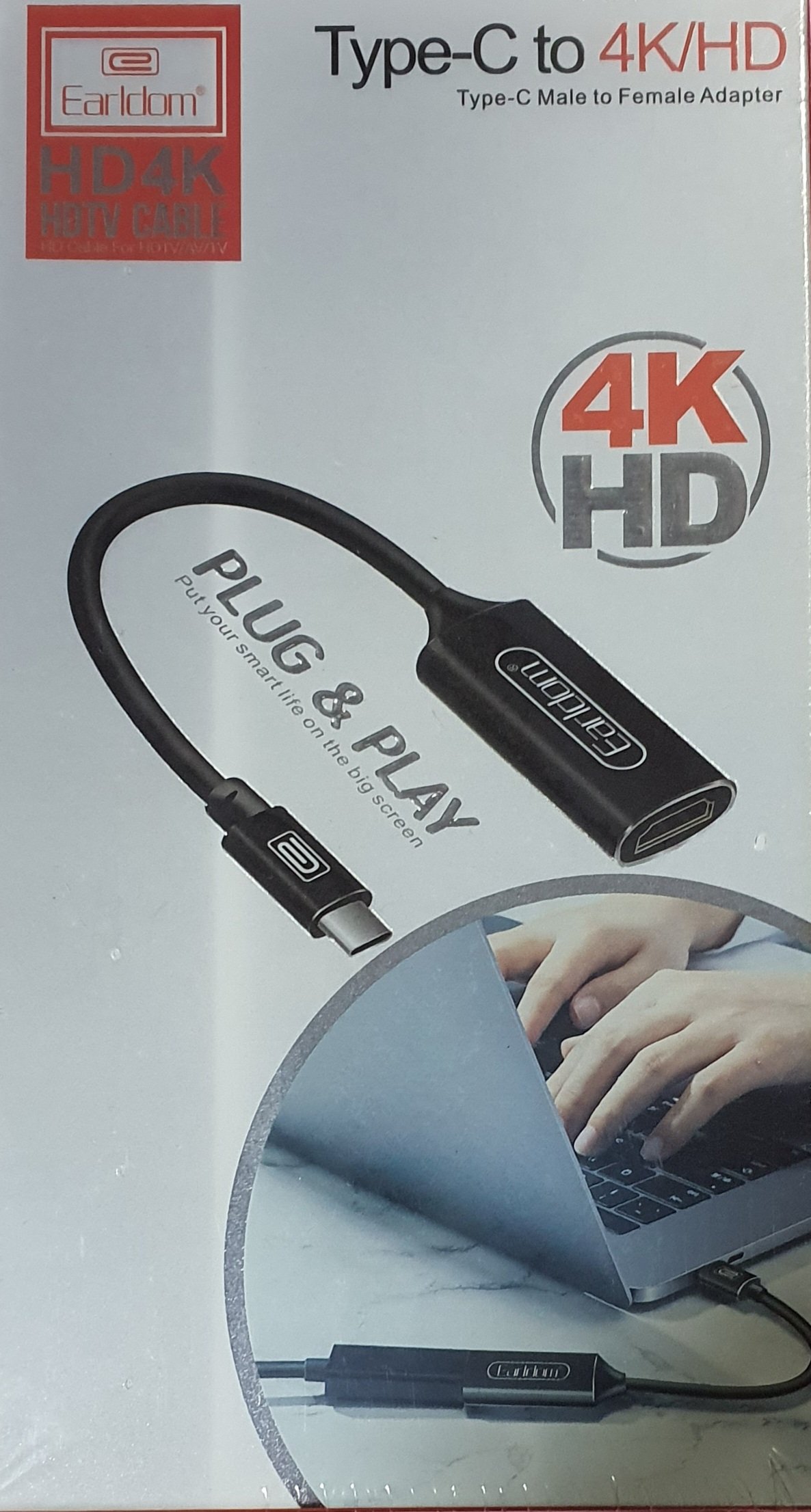 Adaptador Type-C a 4K/HD