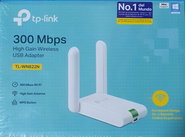 Adaptador USB Inalámbrico 300 Mbps