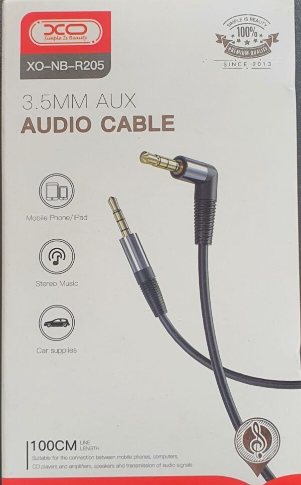 Cable de Audio Auxiliar 3.5mm
