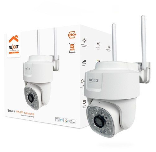 Cámara Nexxt Home Inteligente Wi-Fi 2K Outdoor wired PTZ – NHC-OP10