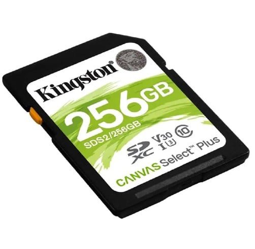 SD Kingston Canvas select  Plus 256GB