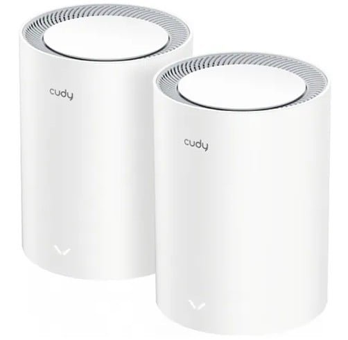 Sistema WIFI Cudy AX3000 Wifi 6 – Whole-Home Mesh – Blanco – Pack de 2 – M3000
