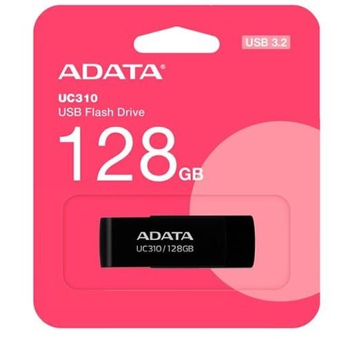 Adata – UC310 – USB 3.2 – 128 GB – Negro