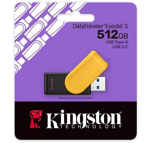 Kingston DataTraveler Exodia S 512GB USB Tipo A 3.2 – DTXS/512GB