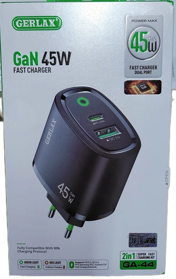 Cargador Super Rapido 45W