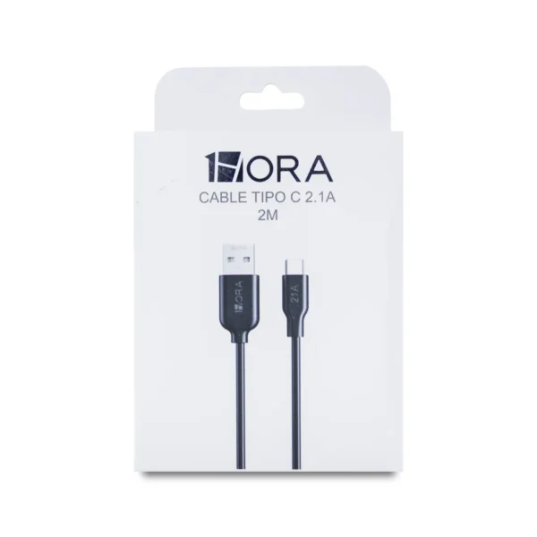 Cable USB a C - 2.1A-2M