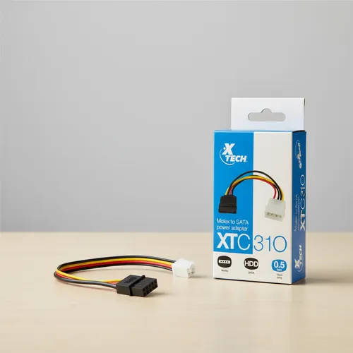 Adaptador De Alimentación De Molex A Sata