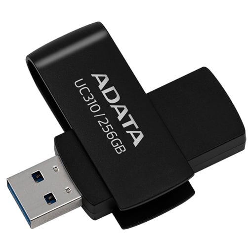 Adata – UC310 – USB 3.2 – 256 GB – Negro