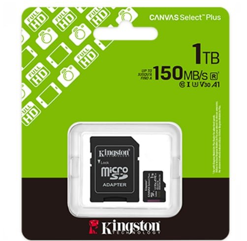Micro SD Kingston Canvas Select Plus 1TB – SDCS3/1TB