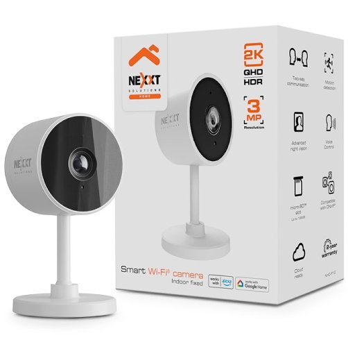 Nexxt Home Smart WI-FI Indoor Fixed – 2K – 3MP